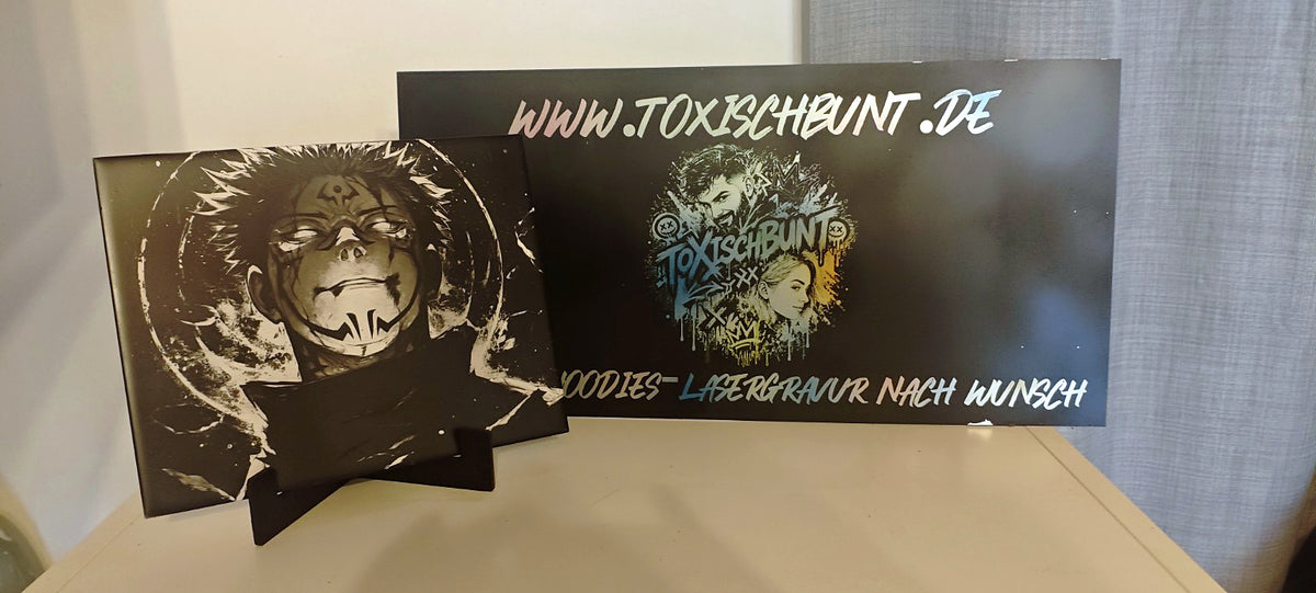 DARK ANIME 😈 – Motivfliese 20 × 25 cm