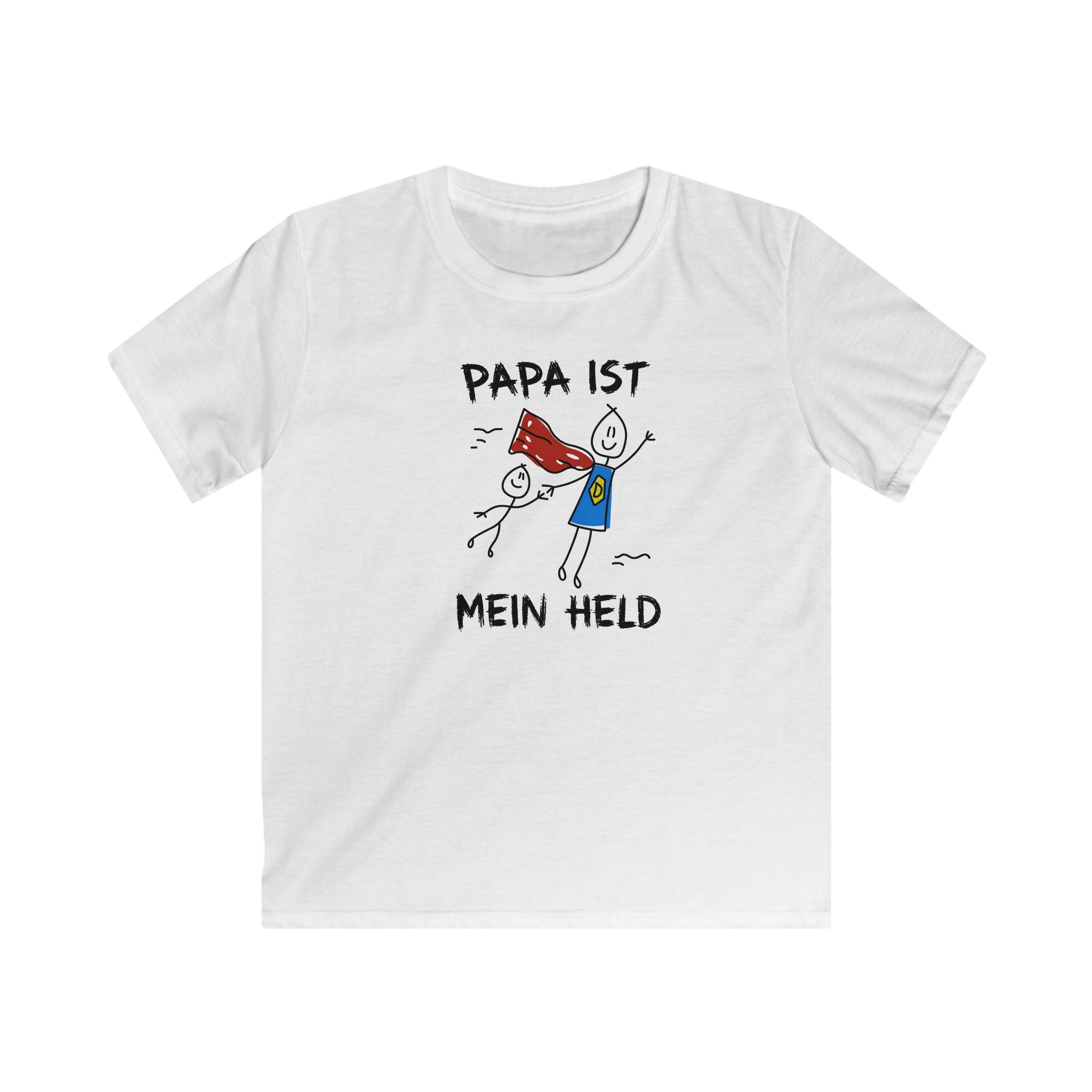 Kinder T-Shirt „Papa ist mein Held“