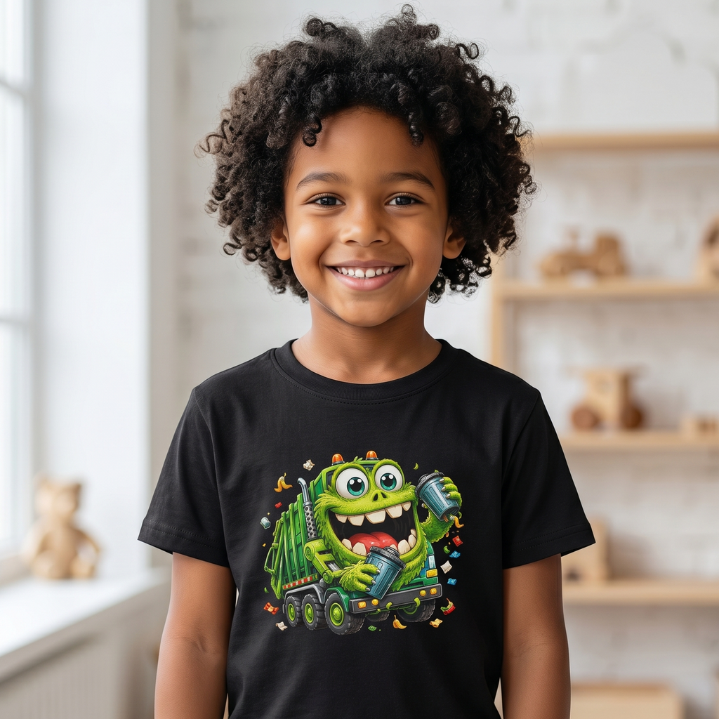 Kinder T-Shirt „Müllmonster“