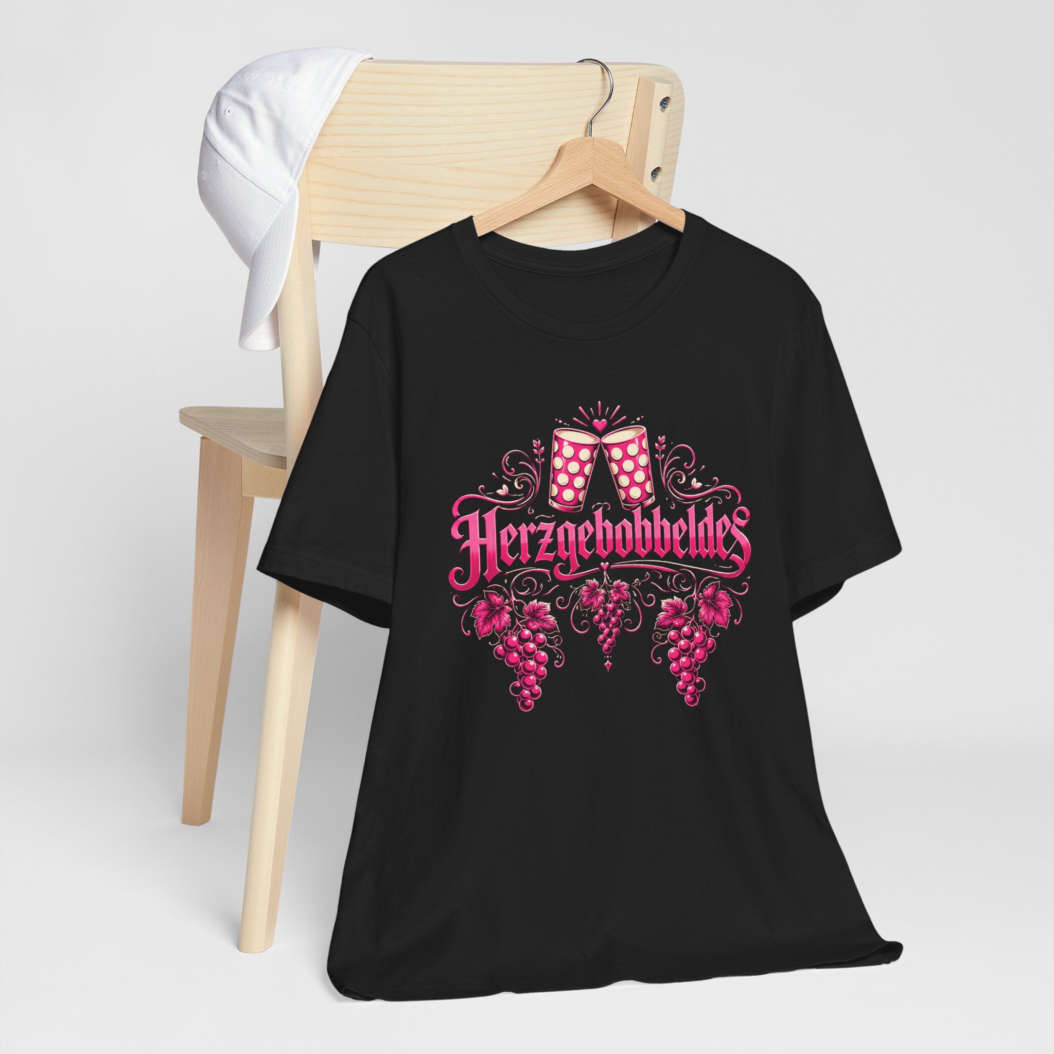 Ladys – Shirt „Herzgebobbeltes“ – Pfalz Collection | Pfälzer Dialekt Shirt für Frauen