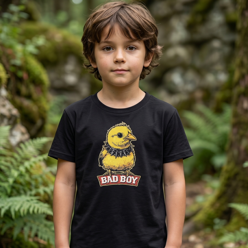 Kinder T-Shirt „Bad Boy Küken“
