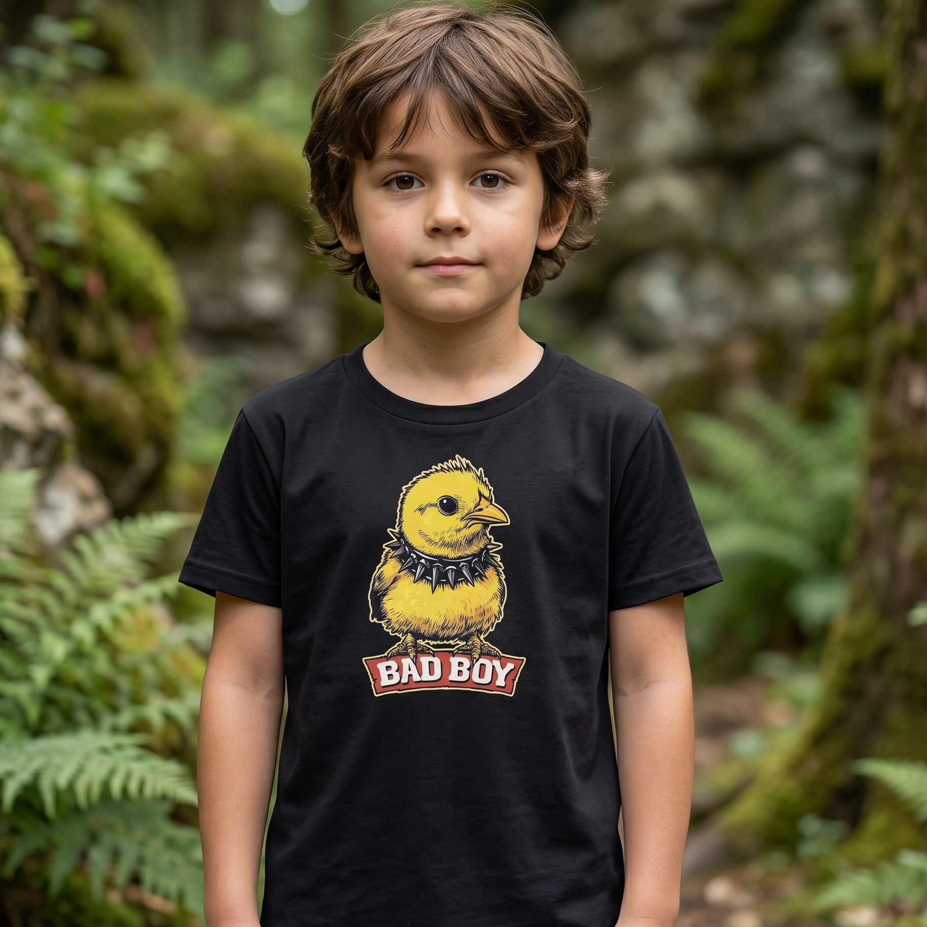 Kinder T-Shirt „Bad Boy Küken“