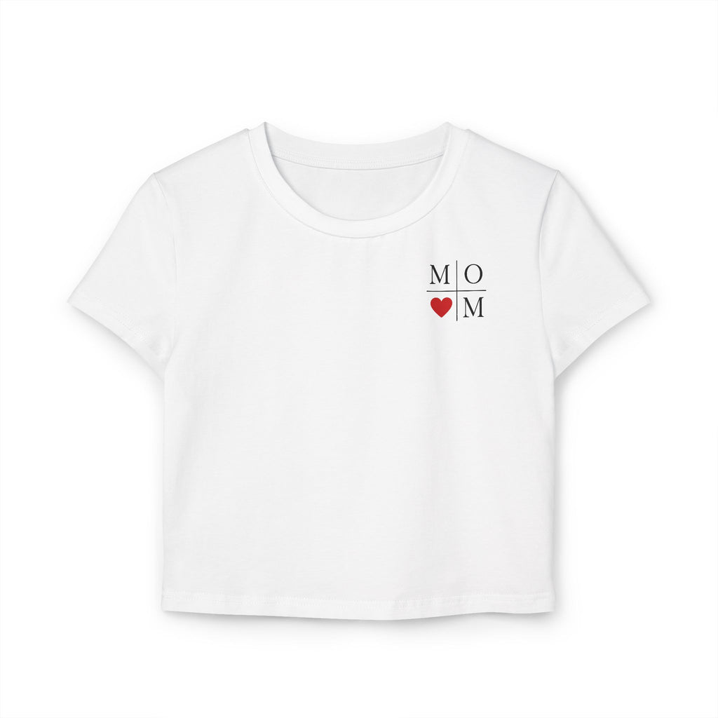 Cropped Shirt „MOM“
