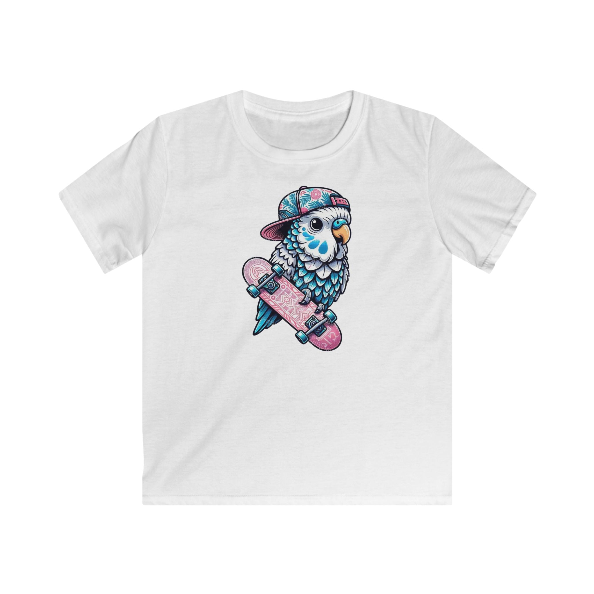 Kinder T-Shirt „Skater-Vogel“