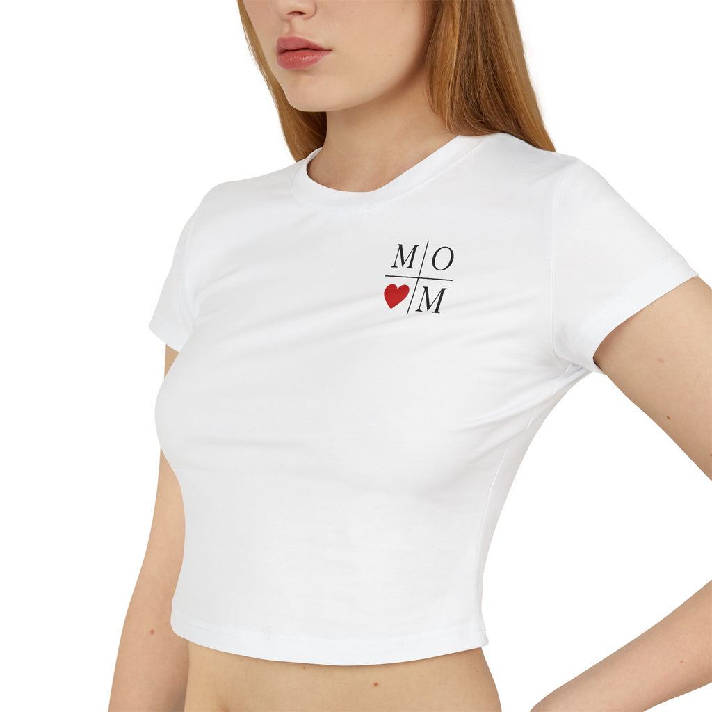 Cropped Shirt „MOM“