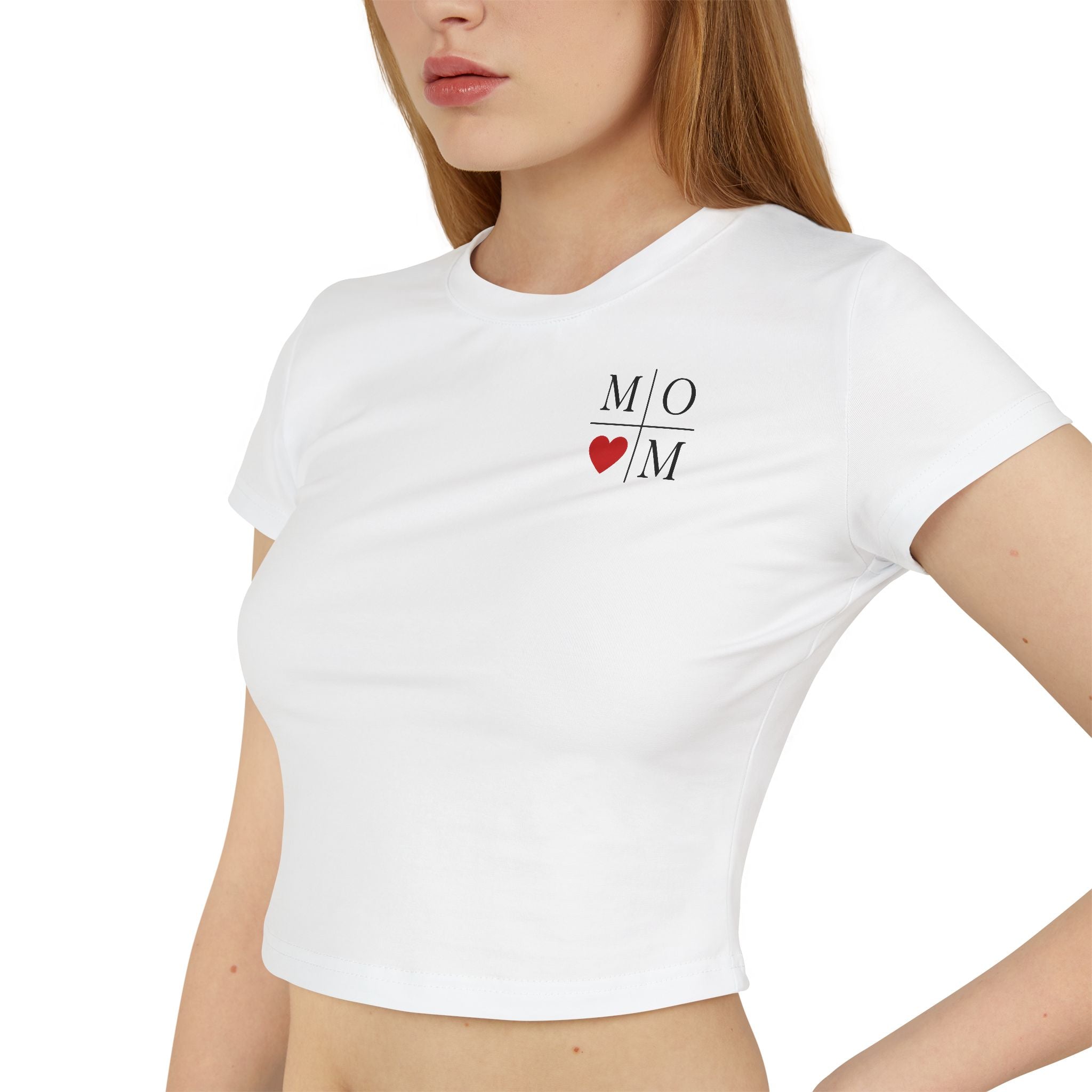 Cropped Shirt „MOM“