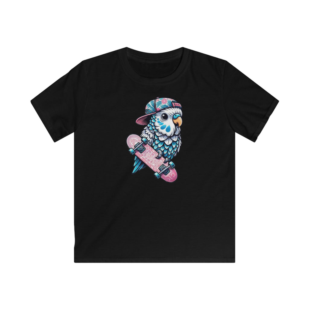 Kinder T-Shirt „Skater-Vogel“