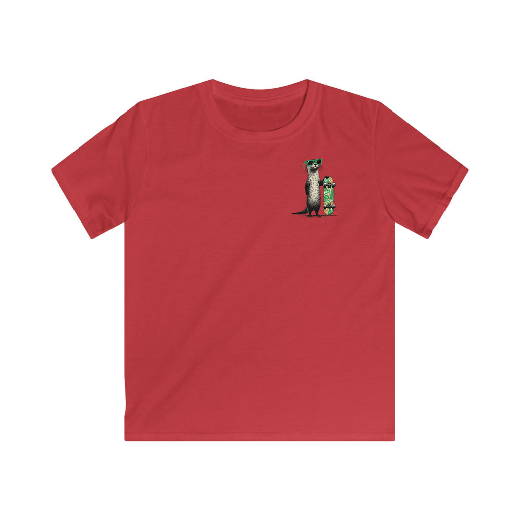 Kinder T-Shirt „Skater-Otter“