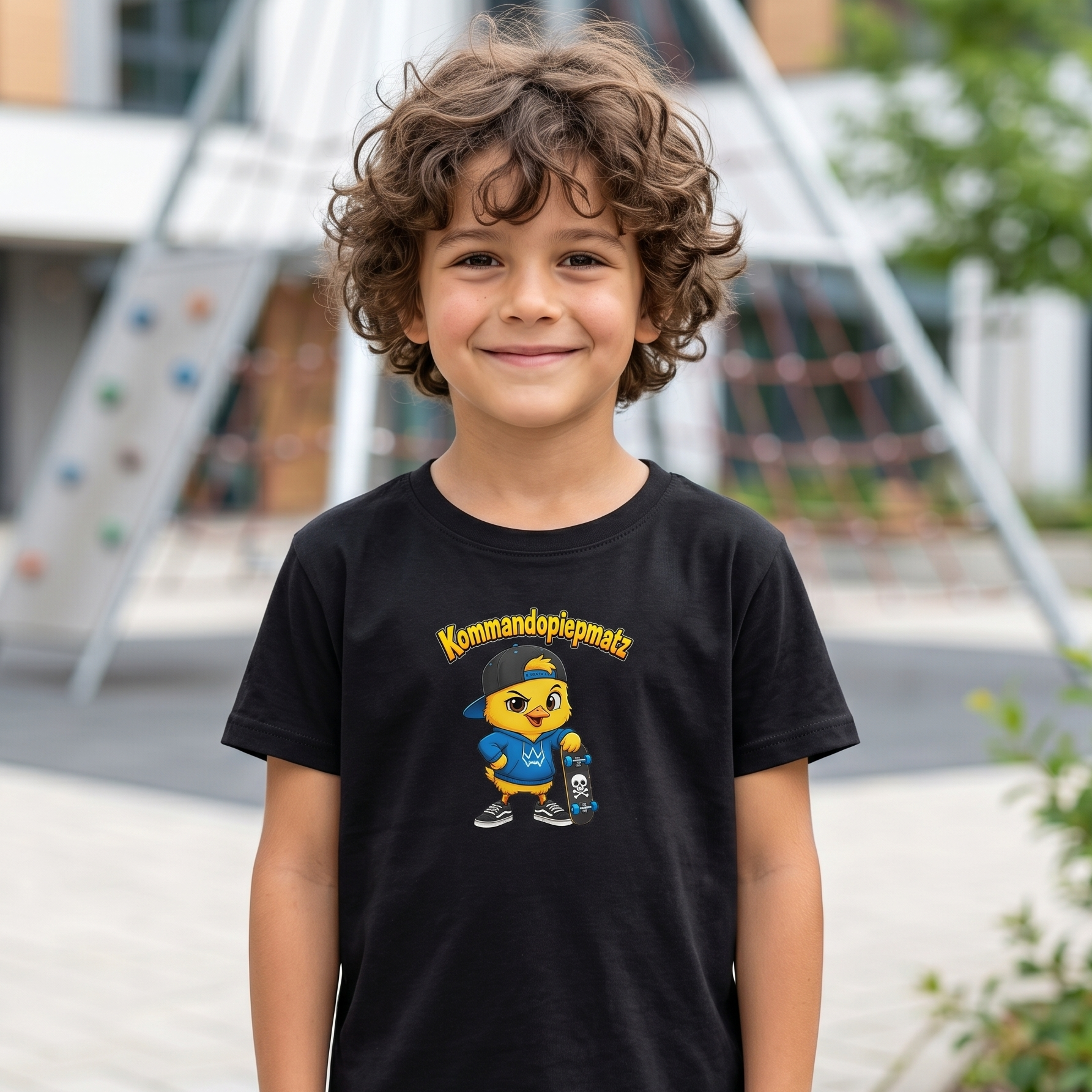 Kinder T-Shirt „Kommandopiepmatz“