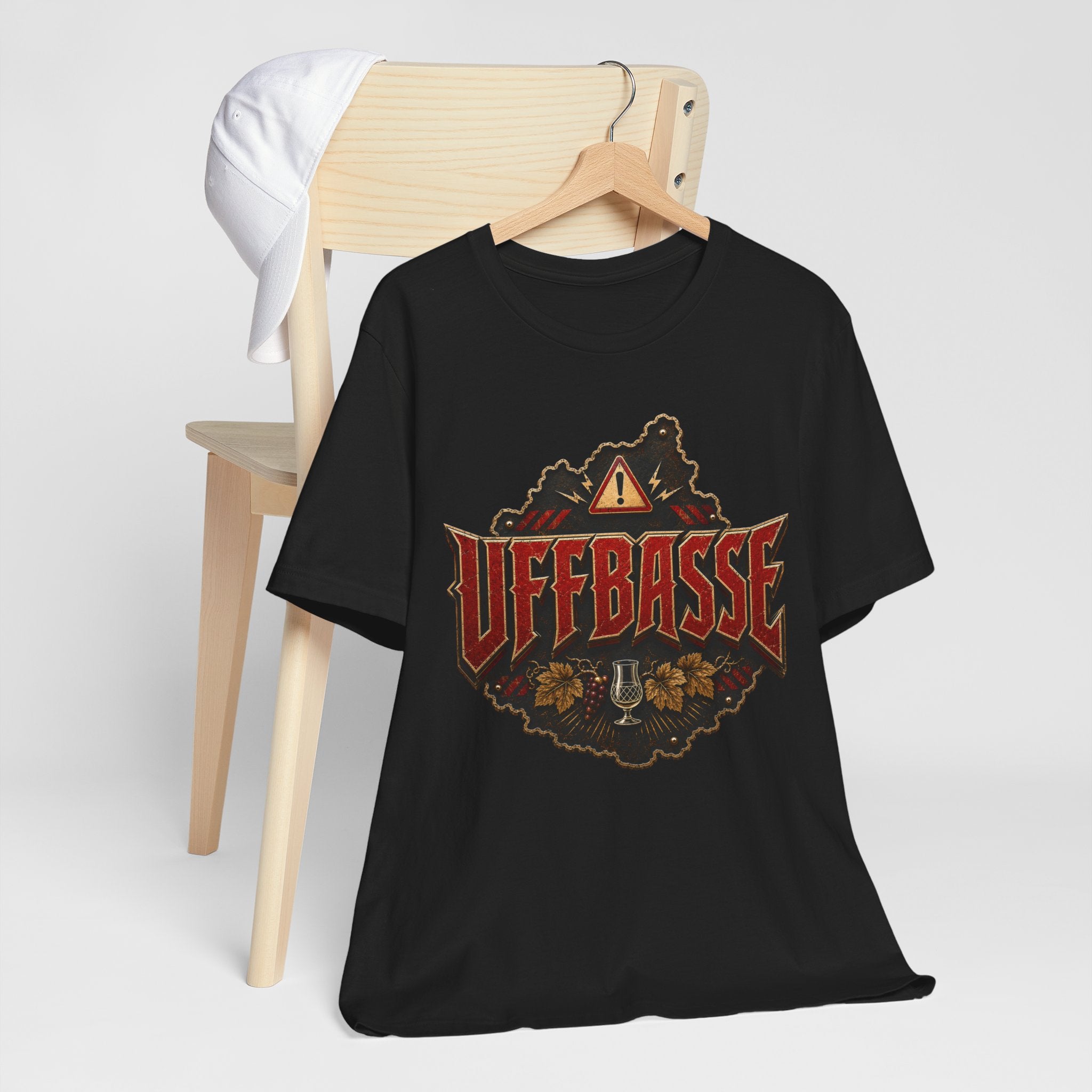 Herren T-Shirt „Uffbasse“ – Pfalz Collection | Pfälzer Dialekt Shirt