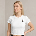 Cropped Shirt „SM Katze“