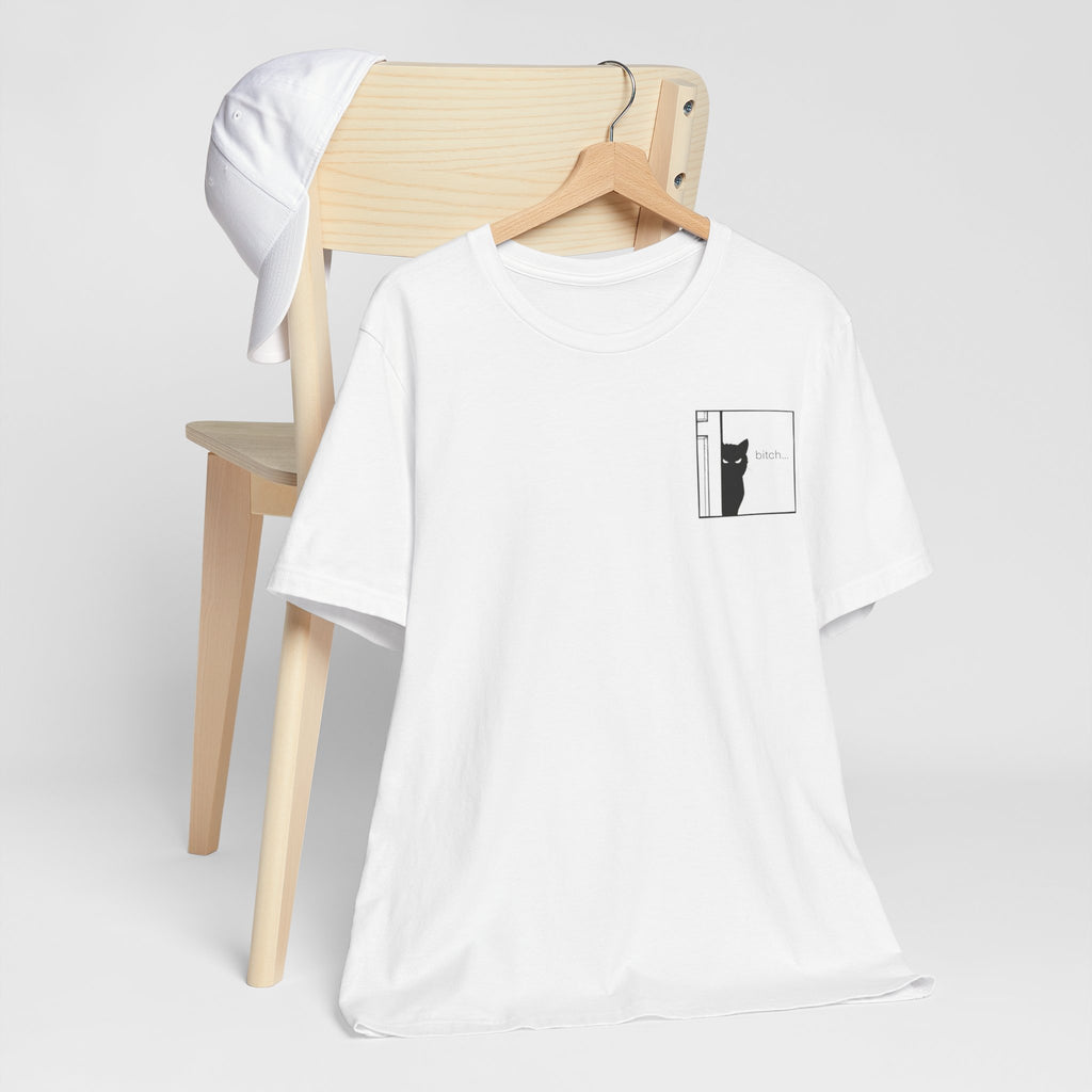 Damen T-Shirt Katze „bitch…“