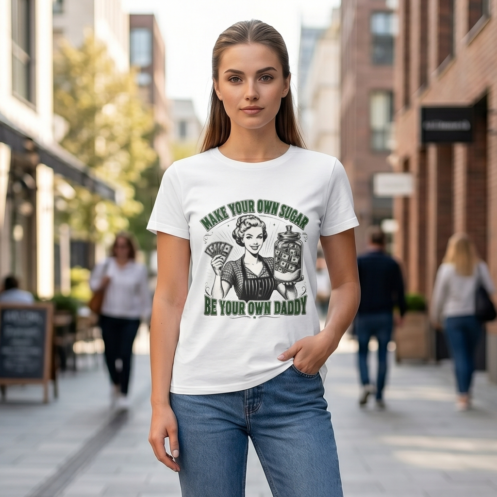 Damen T-Shirt „Make Your Own Sugar“