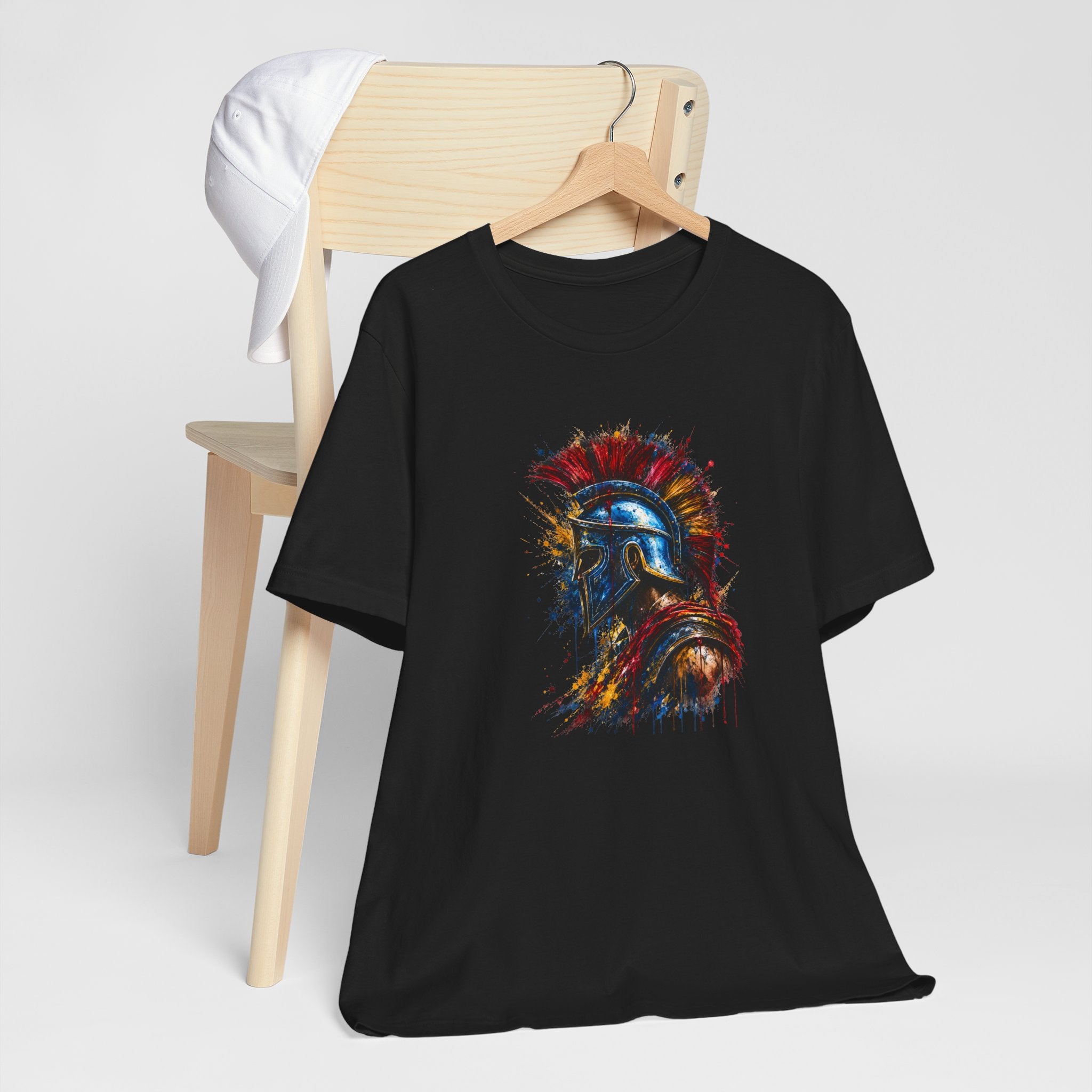 Herren T-Shirt – Spartaner Helm Design