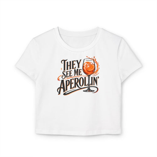 Cropped Shirt „Aperollin’“