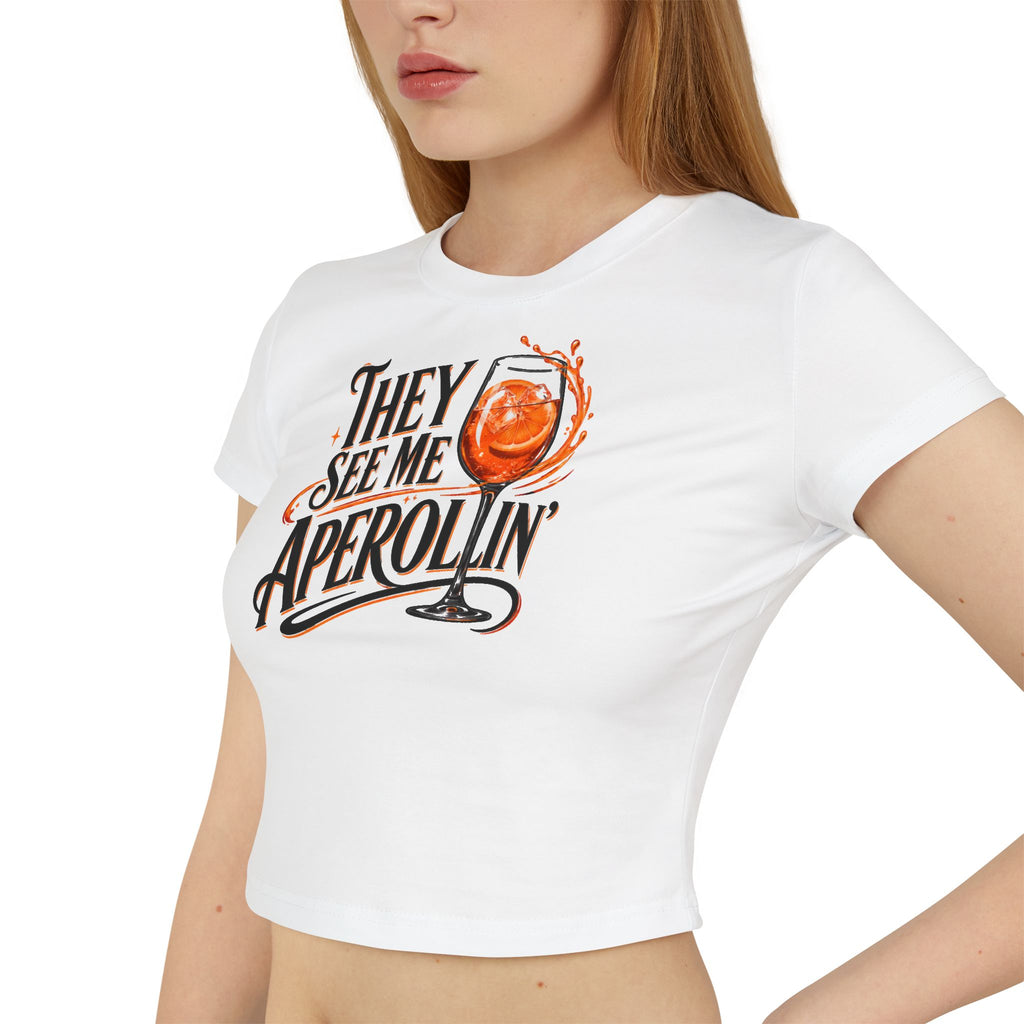 Cropped Shirt „Aperollin’“