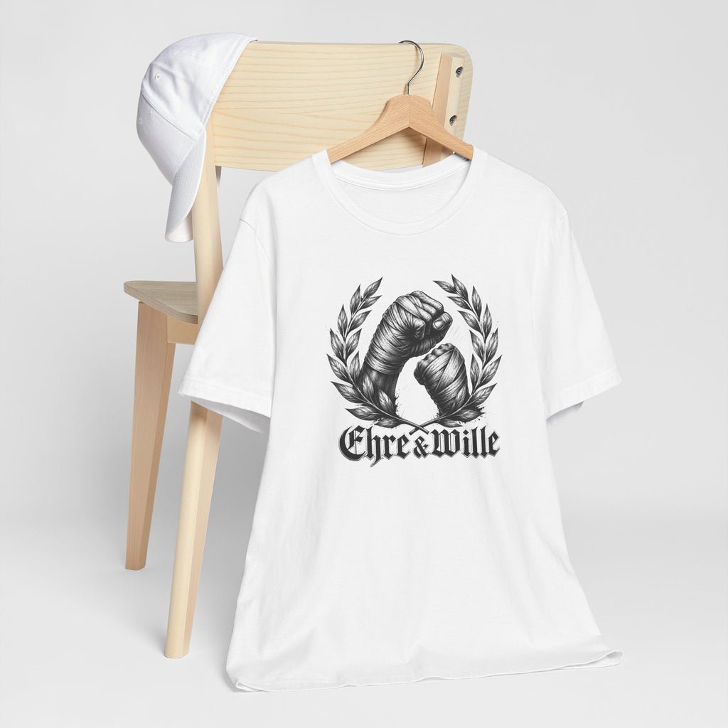 Herren T-Shirt – Ehre & Wille Faust Design