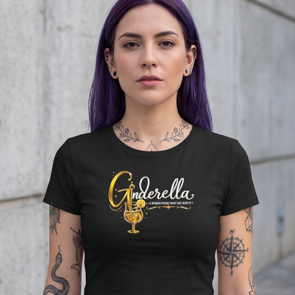 Cropped Shirt „Ginderella“