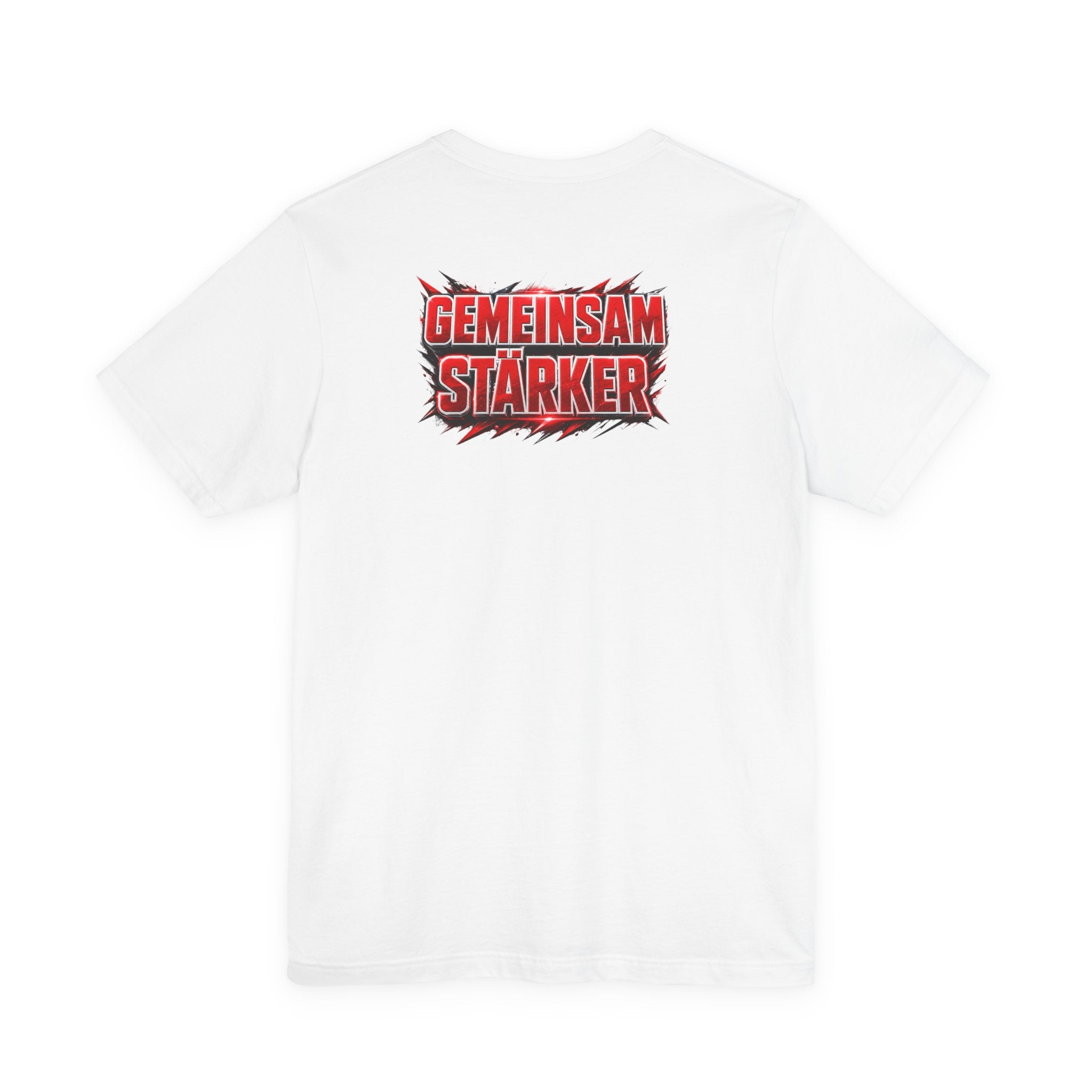 Herren T-Shirt „Kaiserslautern & Stuttgart – Freundschaft verbindet“ mit Front- & Backprint