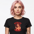 Cropped Shirt „Better Late Than Ugly“
