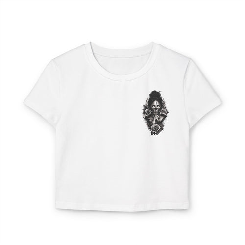 Cropped Shirt „Silent Gothic“