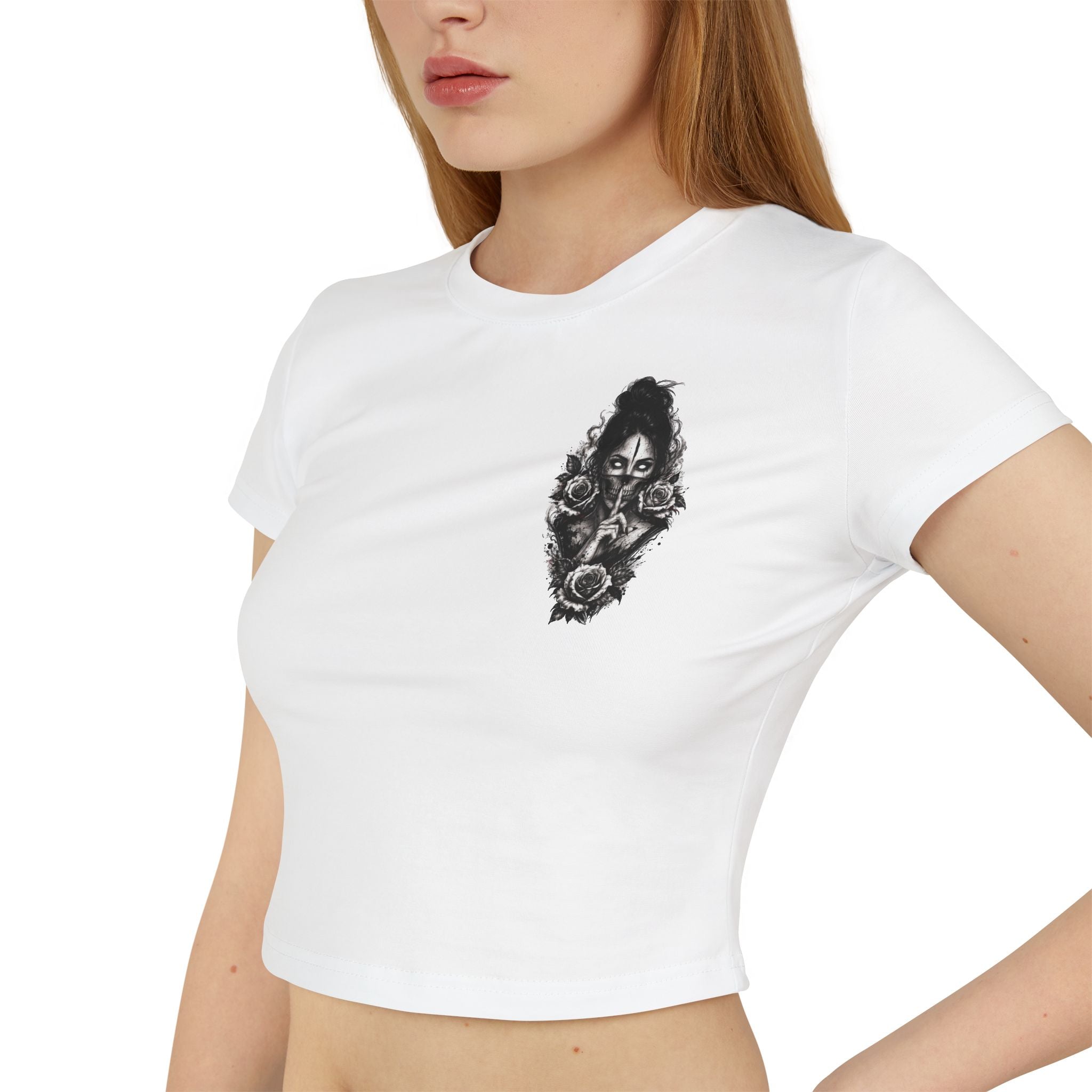 Cropped Shirt „Silent Gothic“