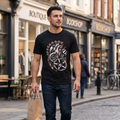 Herren T-Shirt Motor Herz Tuning Design