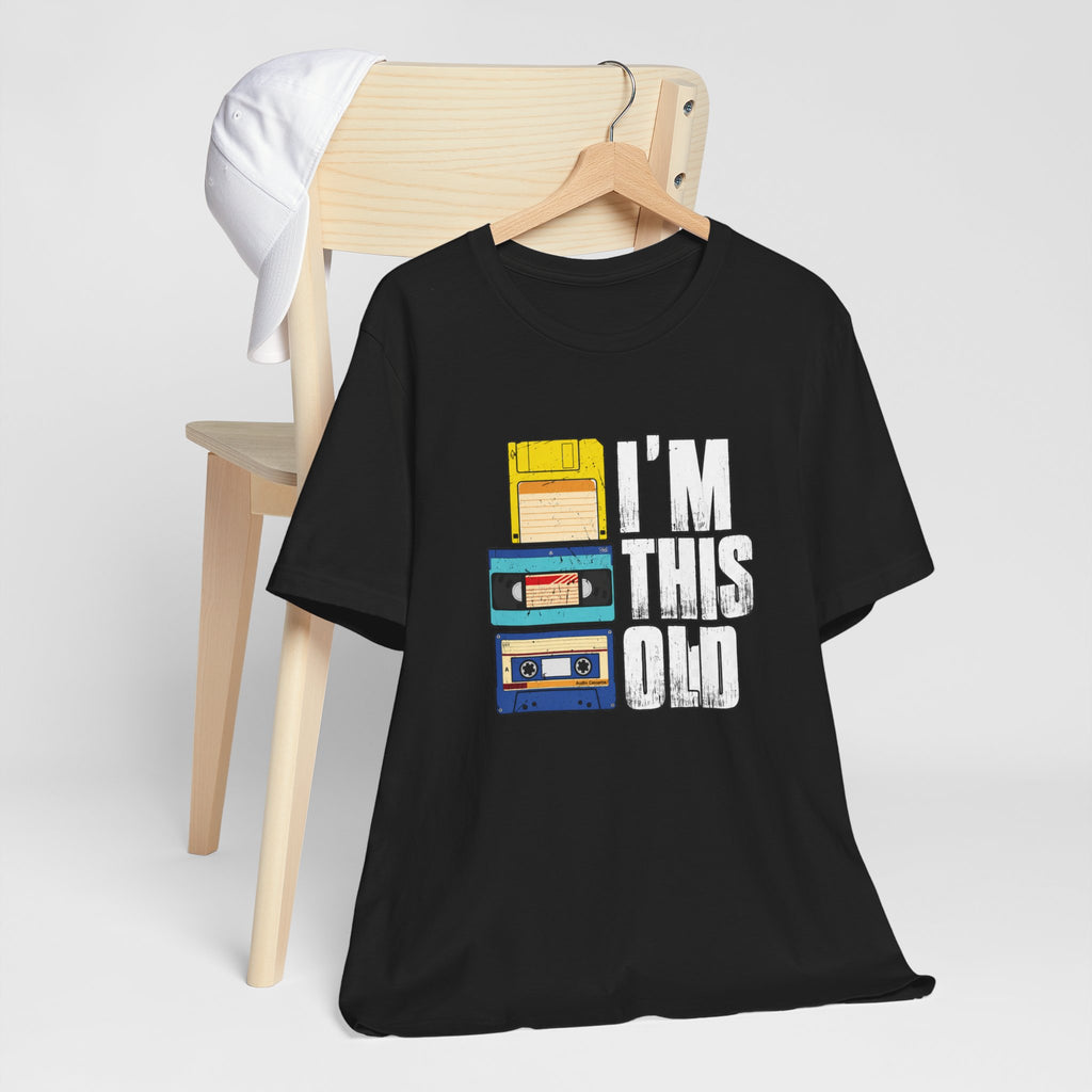 Herren T-Shirt „I’m This Old“ Retro Design
