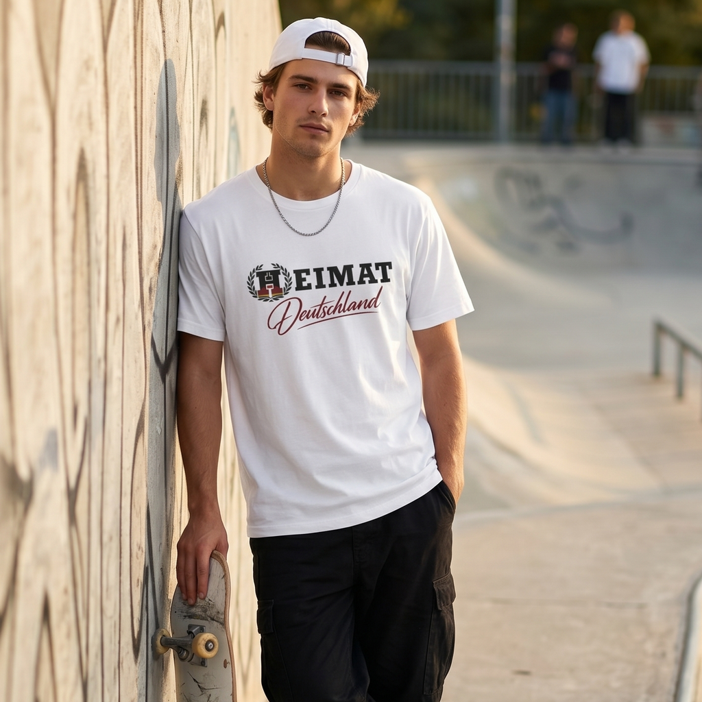 Herren T-Shirt „Heimat Deutschland“