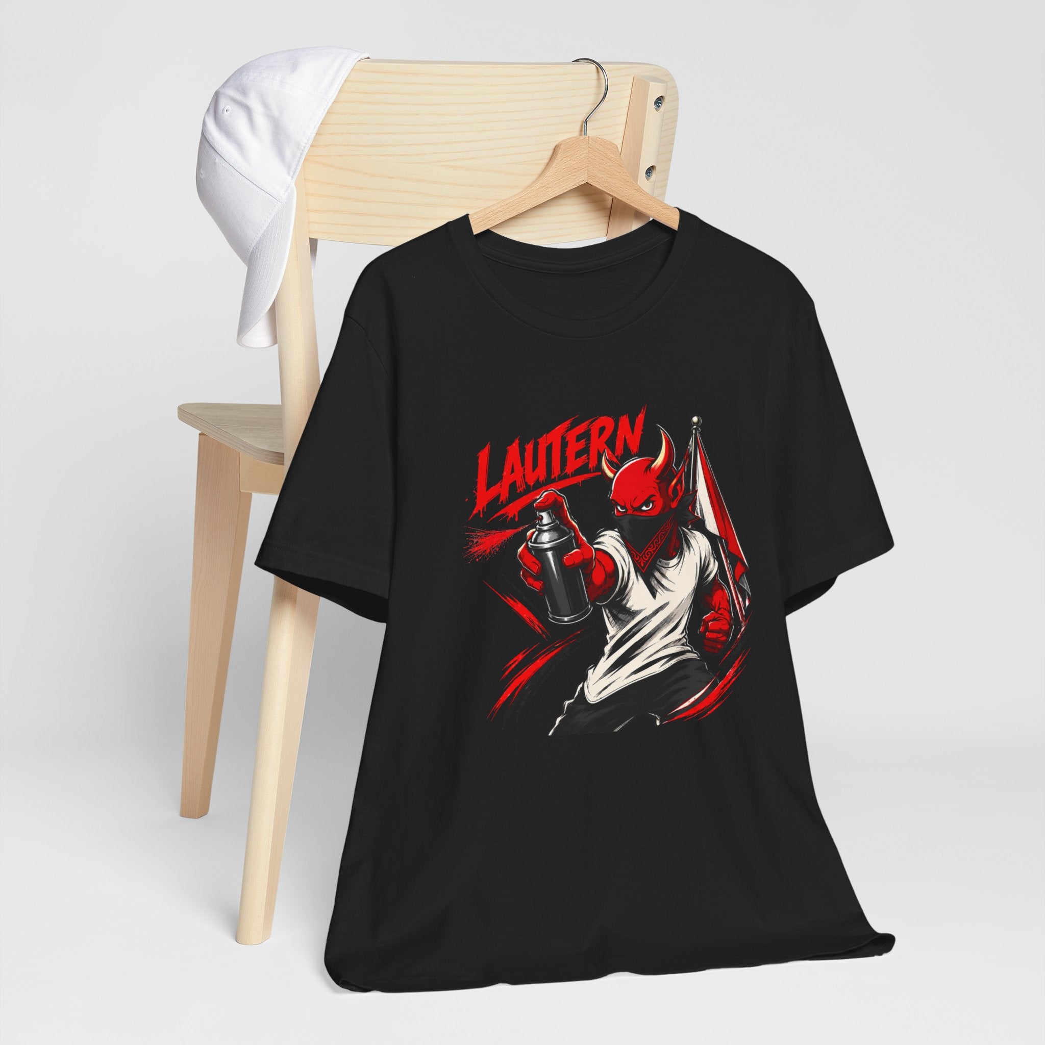 Herren T-Shirt „Lautern“ Teufel Graffiti Design