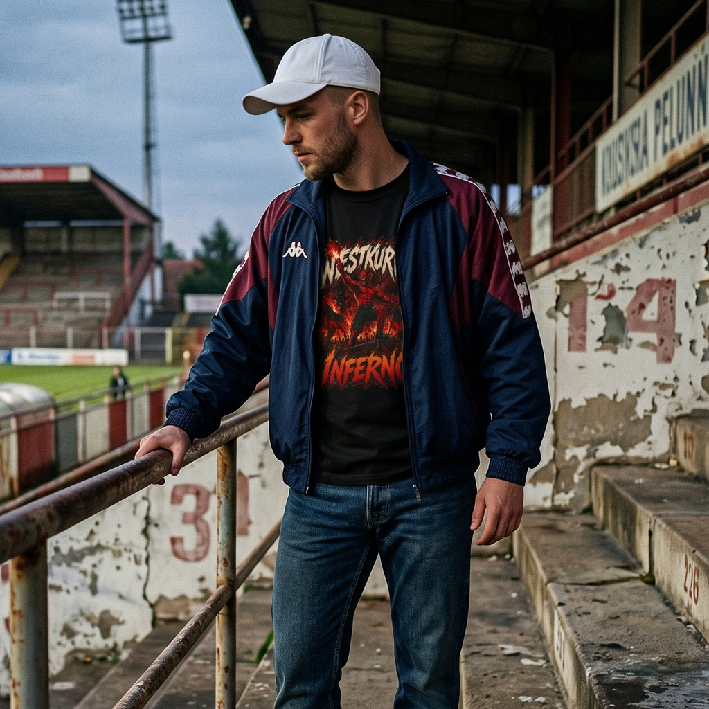 Herren T-Shirt „Westkurve Inferno“