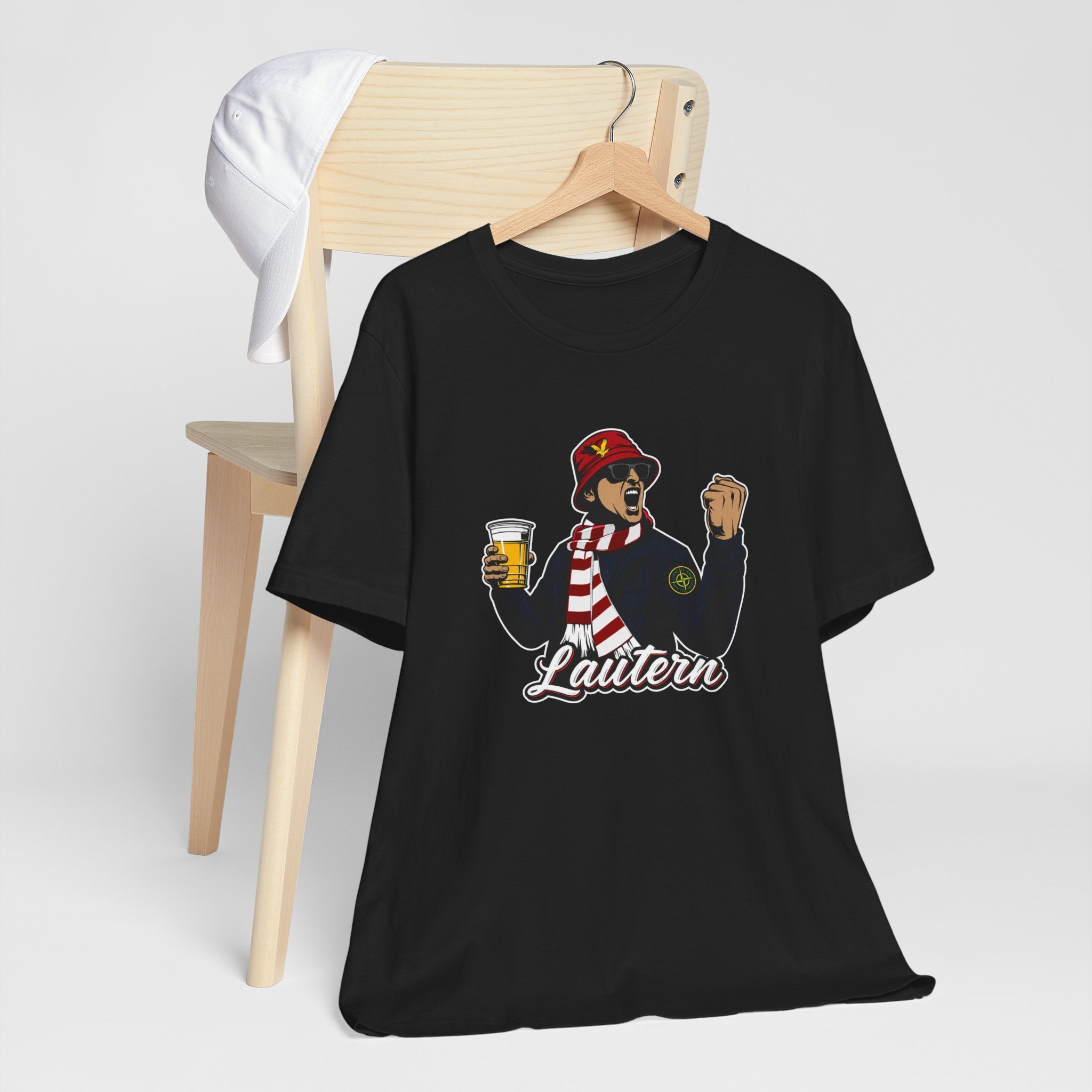 Lautern Herren T-Shirt – Fanmotiv mit Schorle & Stadion-Vibes