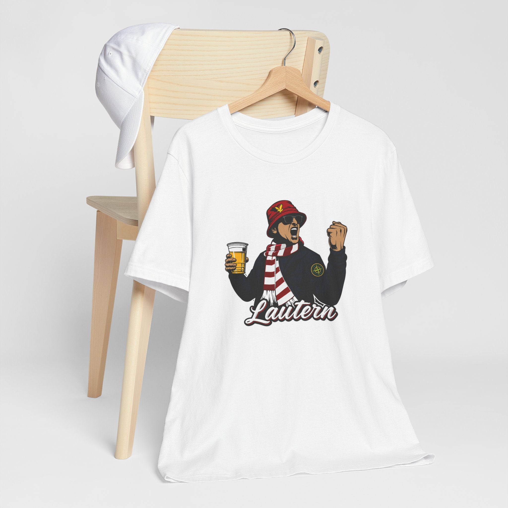 Lautern Herren T-Shirt – Fanmotiv mit Schorle & Stadion-Vibes