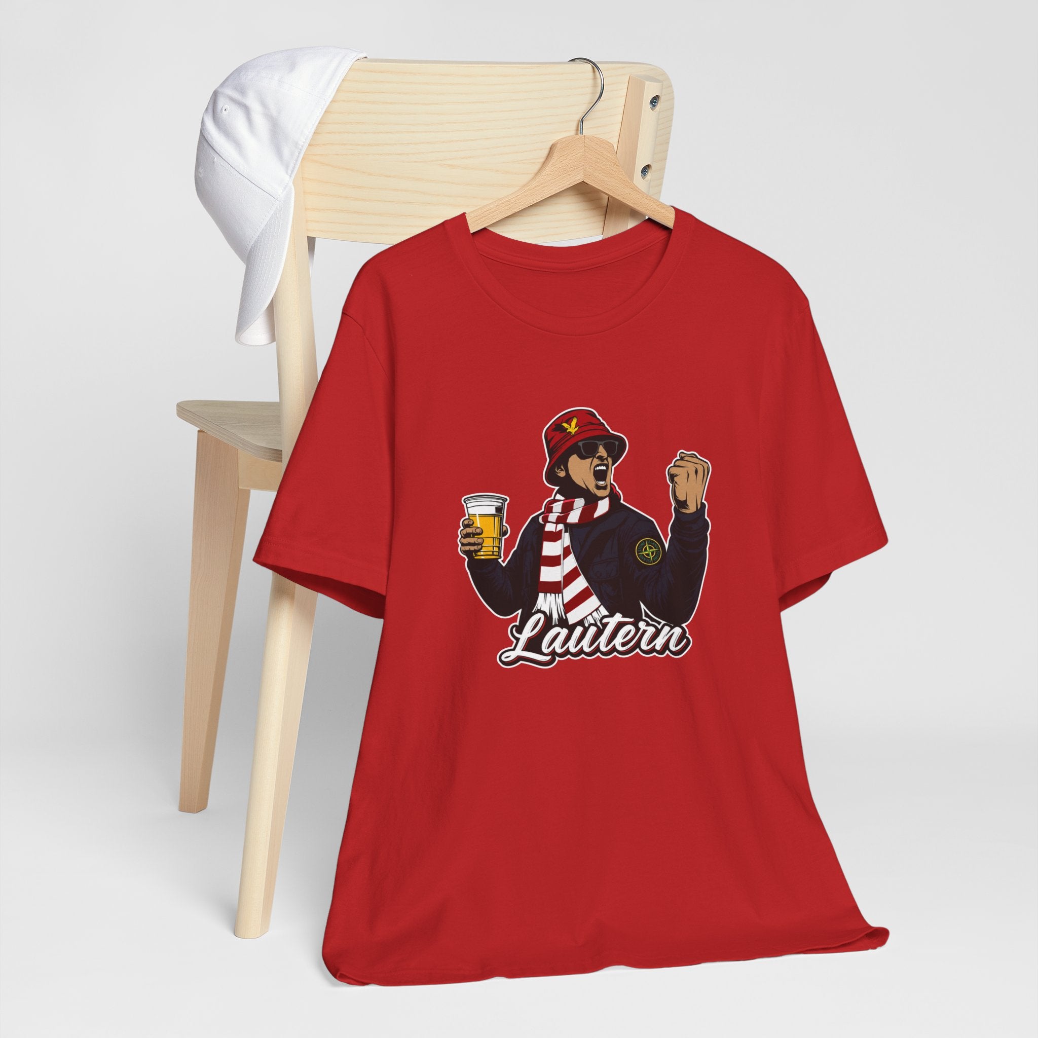 Lautern Herren T-Shirt – Fanmotiv mit Schorle & Stadion-Vibes