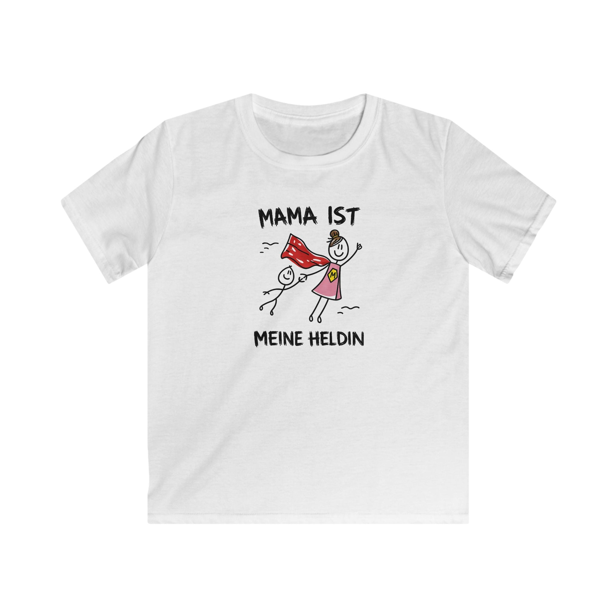Kinder T-Shirt „Mama ist meine Heldin“