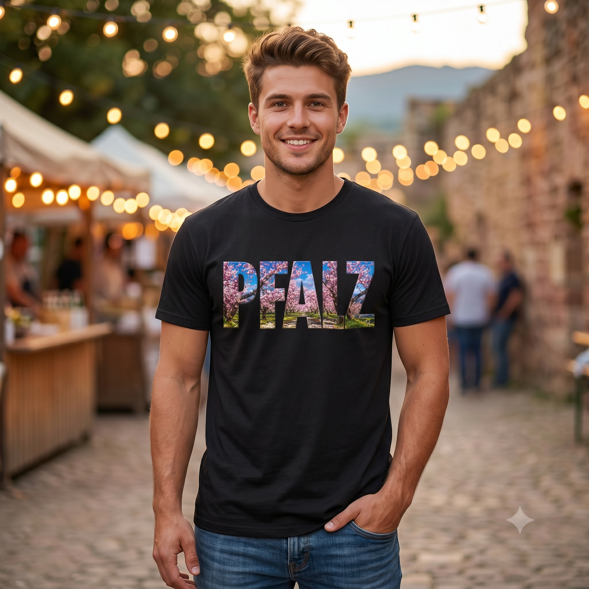 Herren T-Shirt „PFALZ“ – Pfalz Collection | Heimat Shirt für Männer
