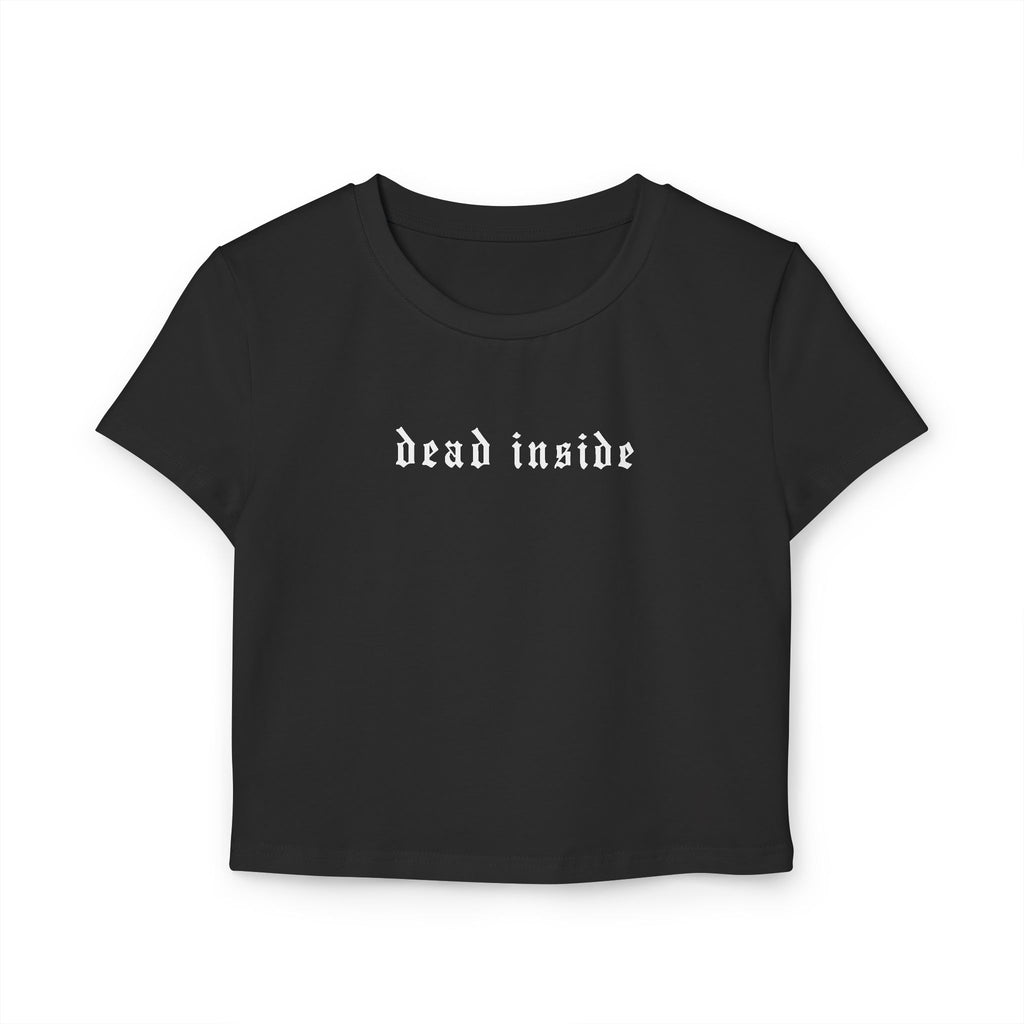 Cropped Shirt „Dead Inside“