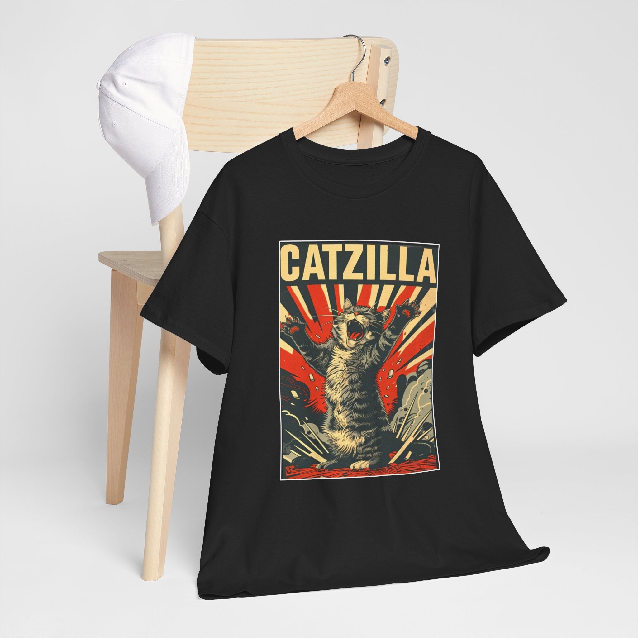 Ladys-Shirt „Catzilla“