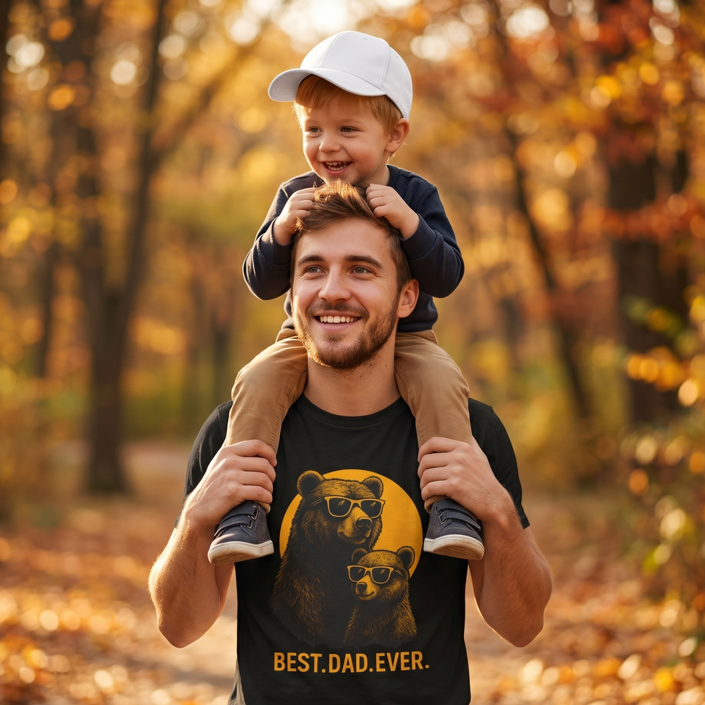 Herren T-Shirt „Best Dad Ever“
