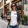Ladys-Shirt „Mom Silhouette“