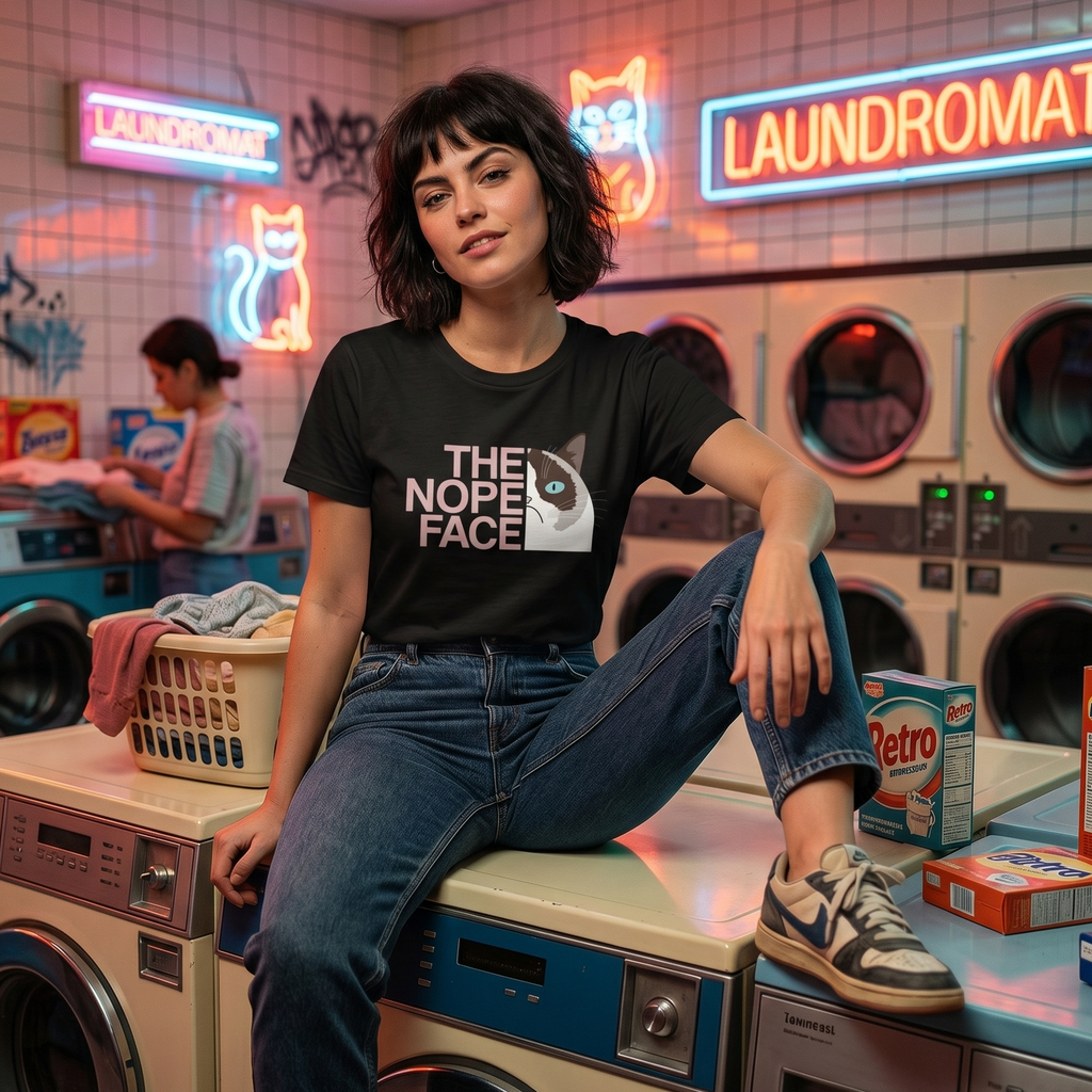 Ladys-Shirt „The Nope Face“