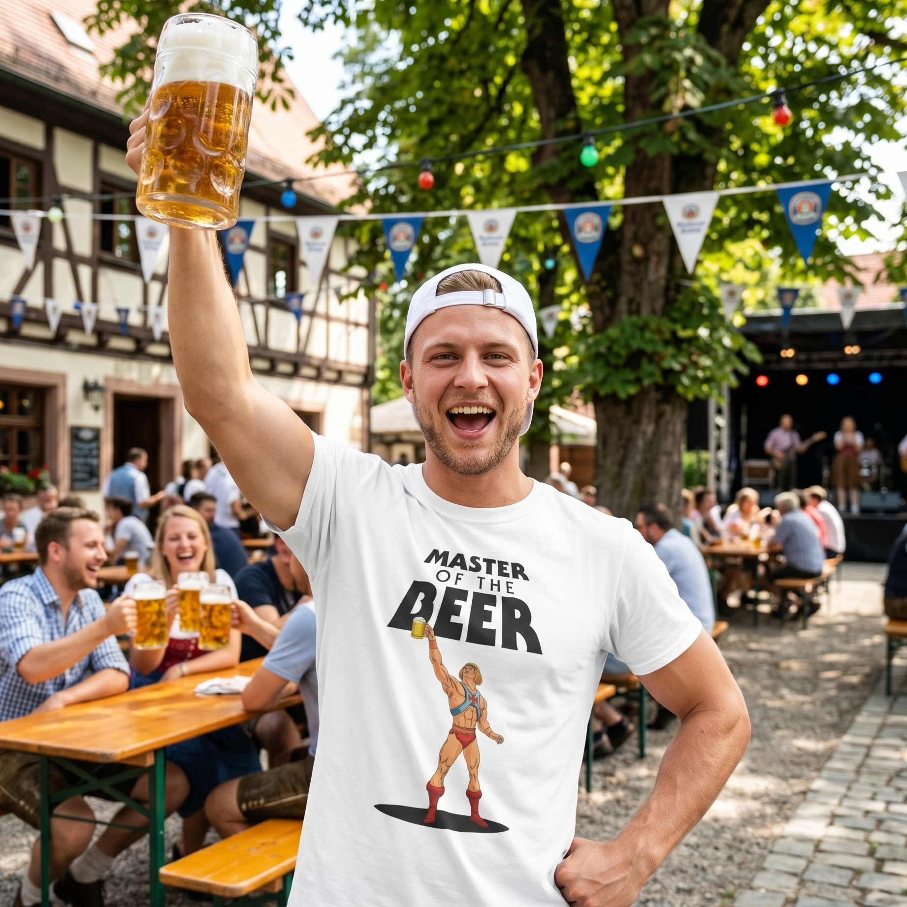 Herren T-Shirt „Master of the Beer“