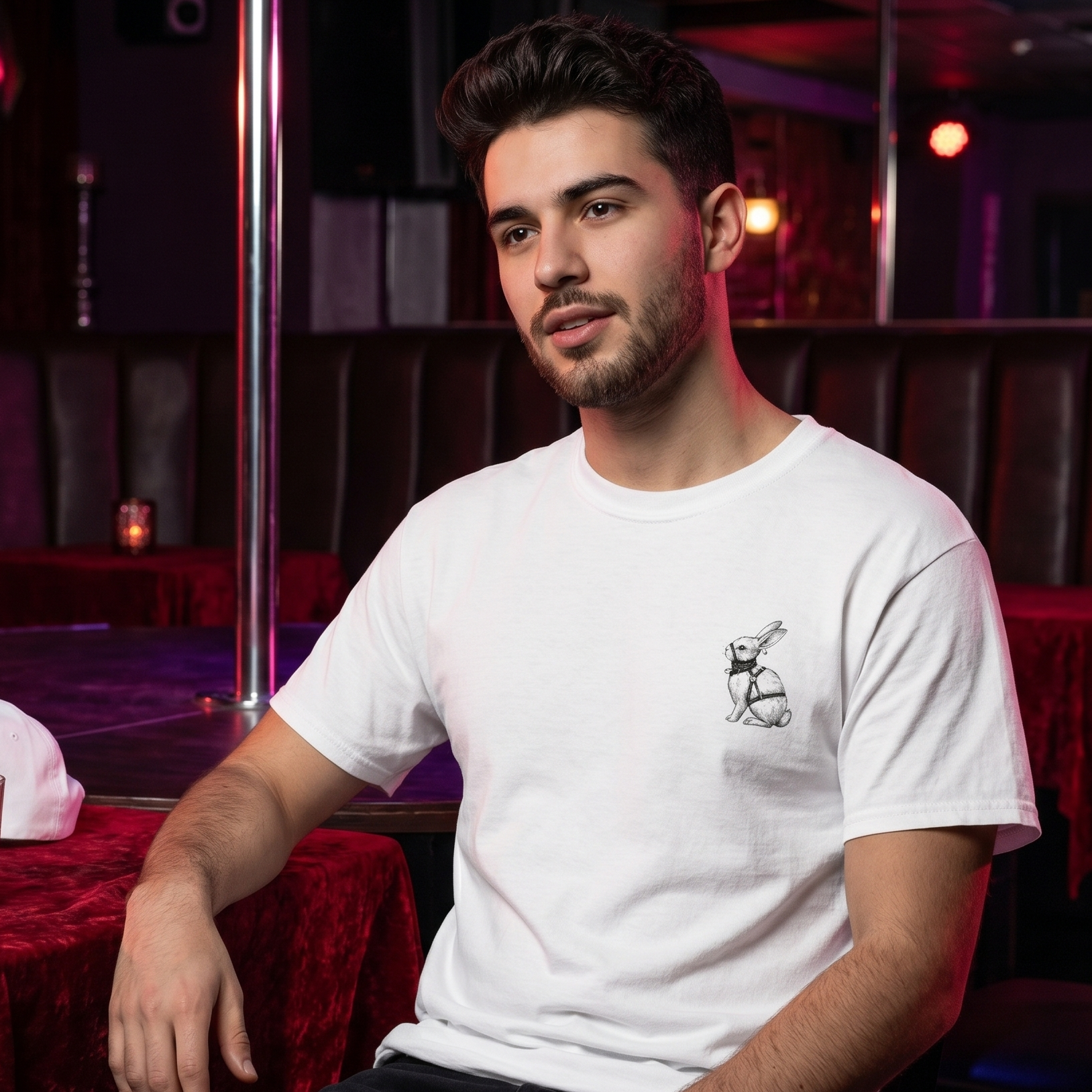 Herren T-Shirt „BDSM Bunny“
