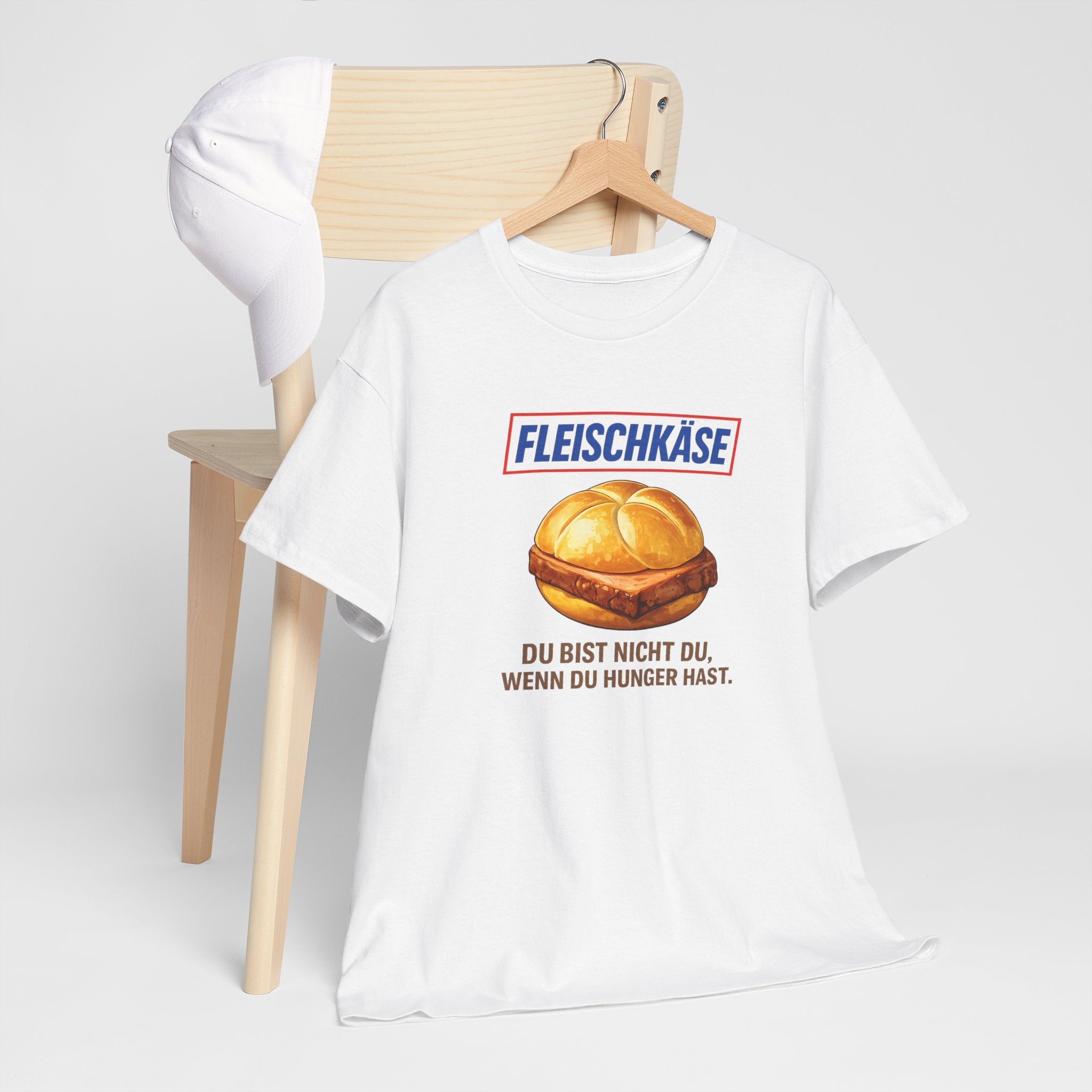 Herren T-Shirt „Fleischkäse“