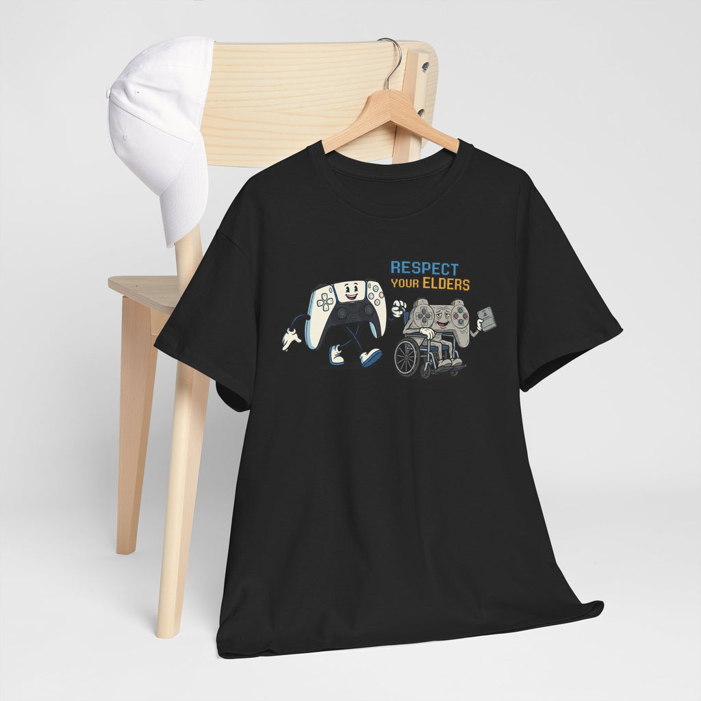 Herren T-Shirt „Respect Your Elders“