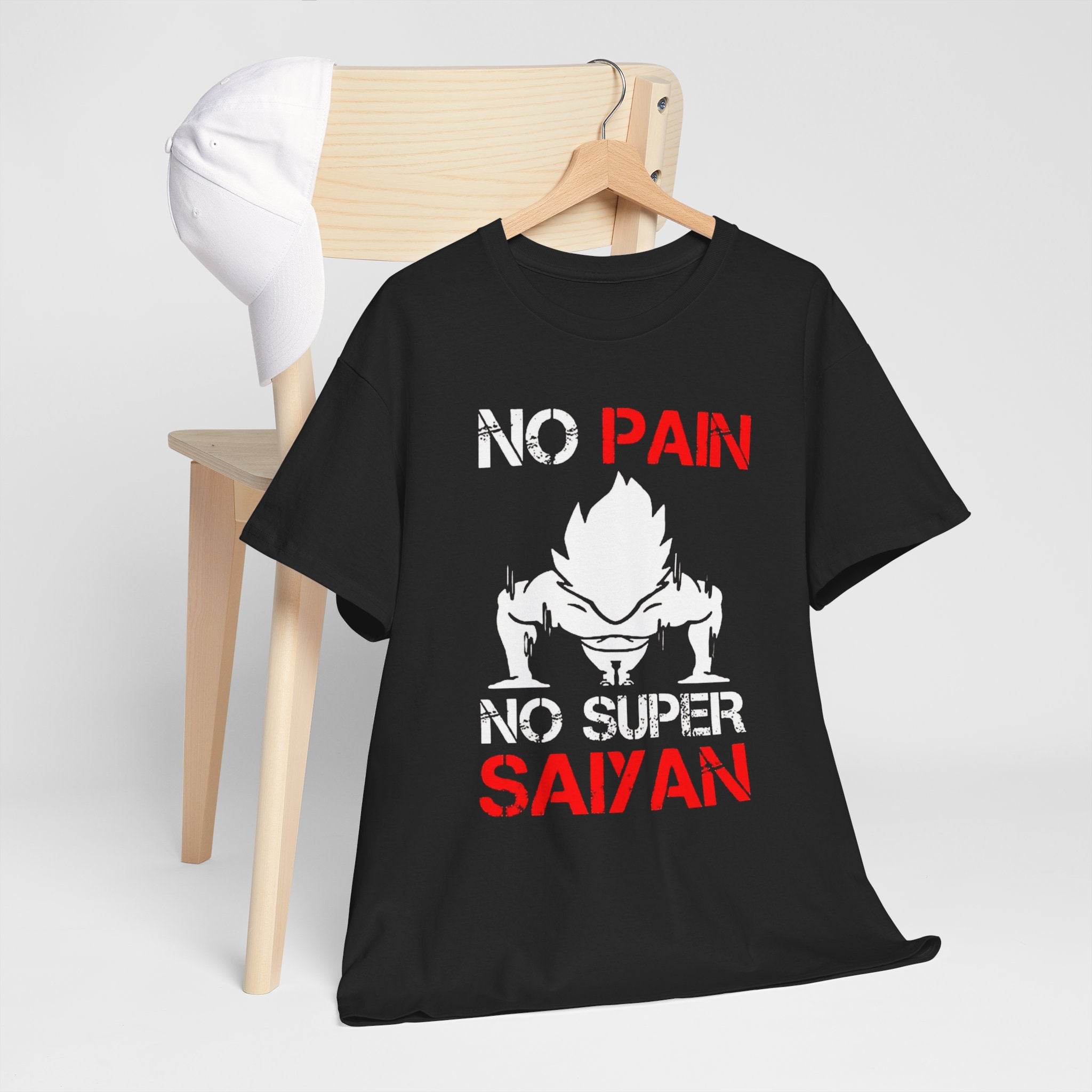 Herren T-Shirt „No Pain No Super Saiyan“