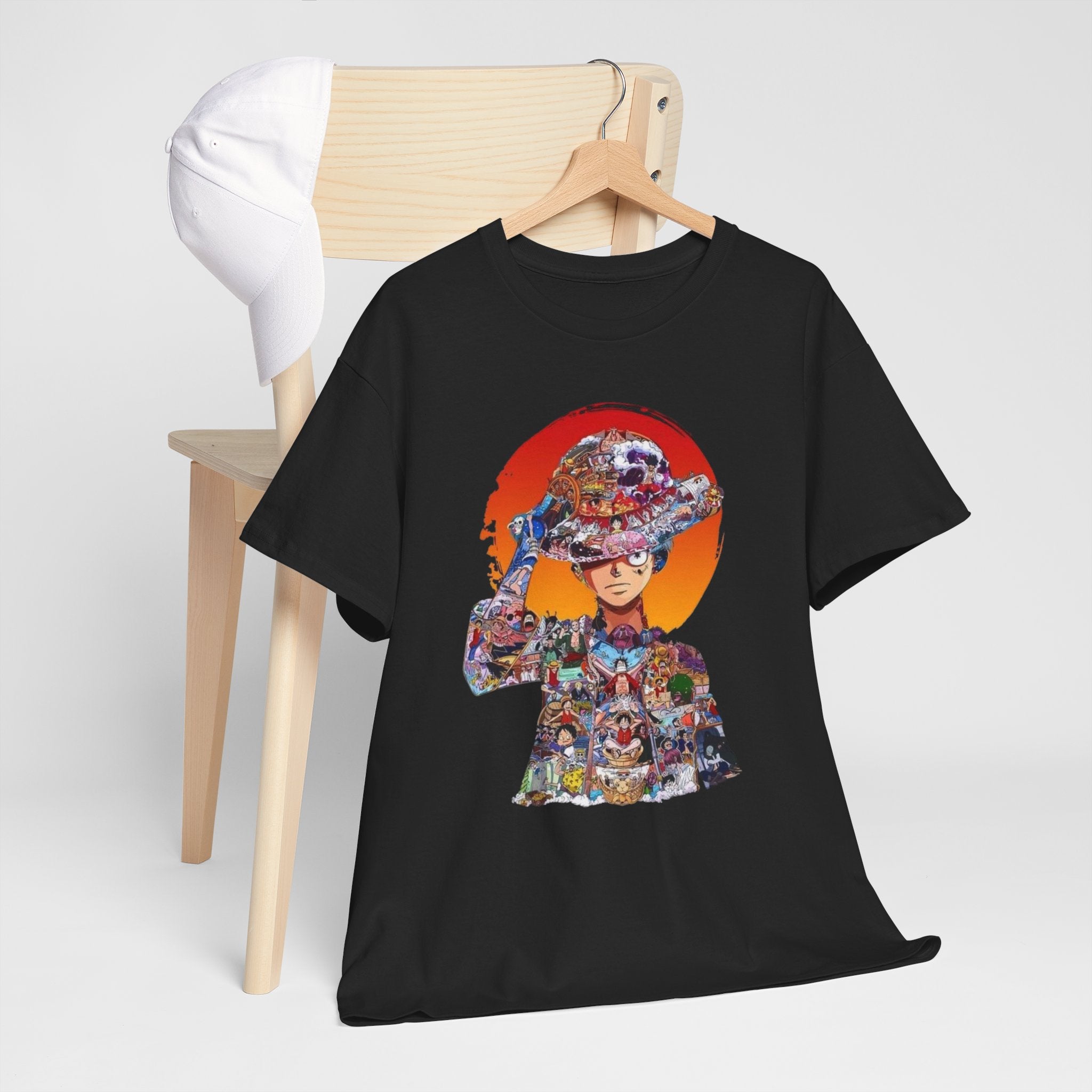 Herren T-Shirt „Anime Pirate Collage“