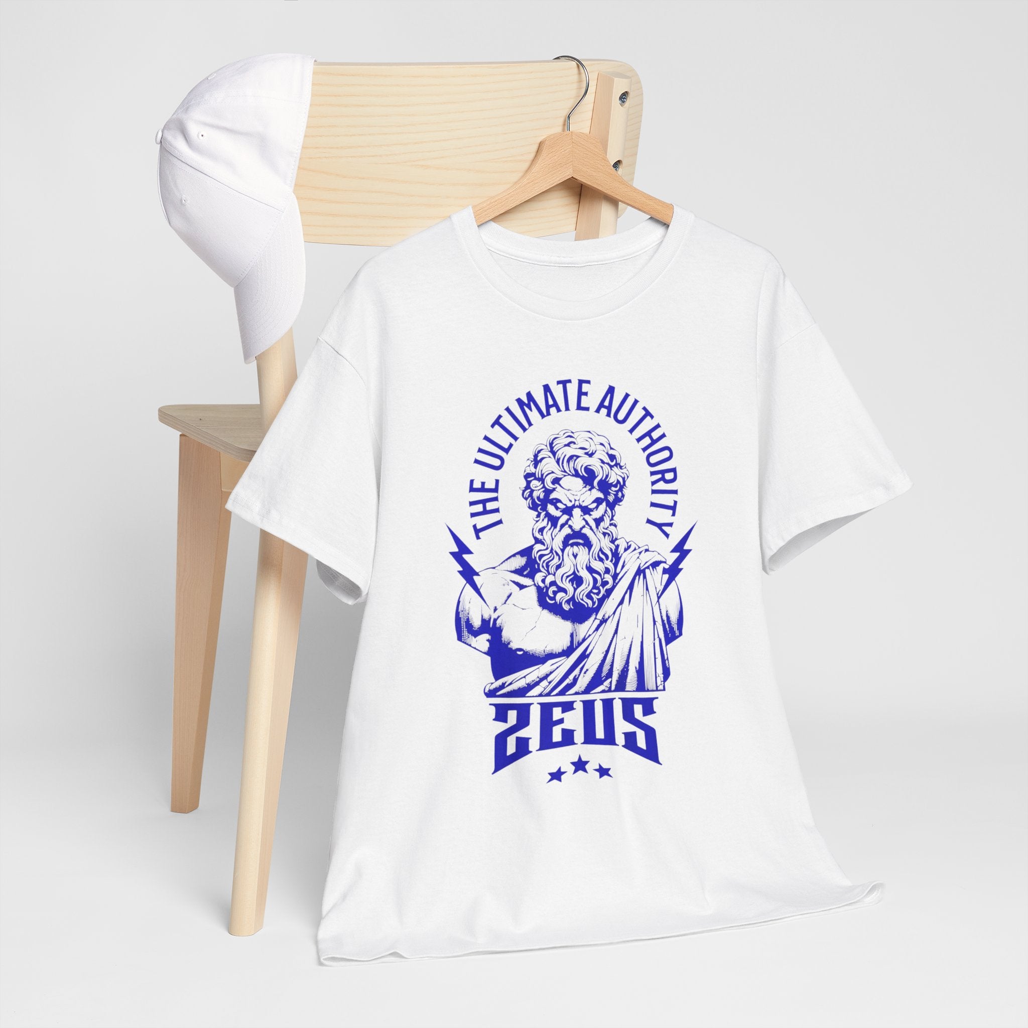Herren T-Shirt „Zeus – The Ultimate Authority“ – Mythologie Shirt 2025